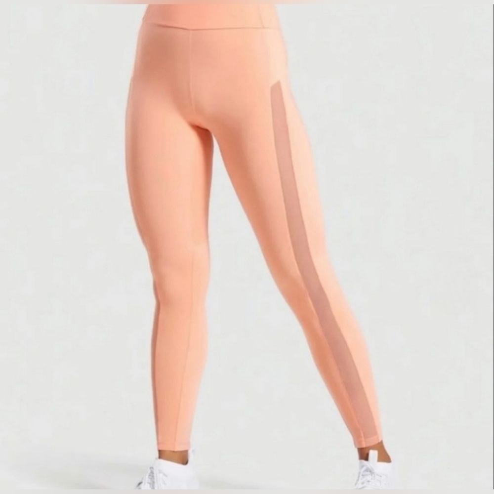 NWT XS Gymshark Move Leggings- Sour Bellini